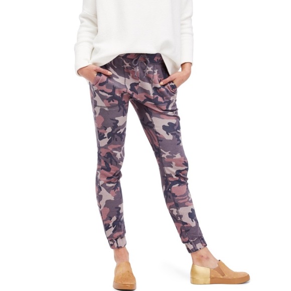 Free People Pants - Free People Camo Joggers
